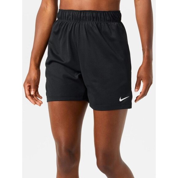 Large Nike Womens Dri-fit Attack 2.0 Tr5 Shorts, Black(particle Grey) - Picture 1 of 5